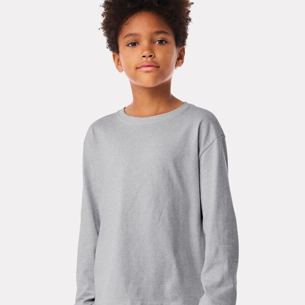 Youth 6oz. Heavyweight Long Sleeve Tee Thumbnail