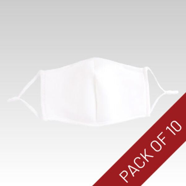 3D White Face Mask Dye-Sub Thumbnail