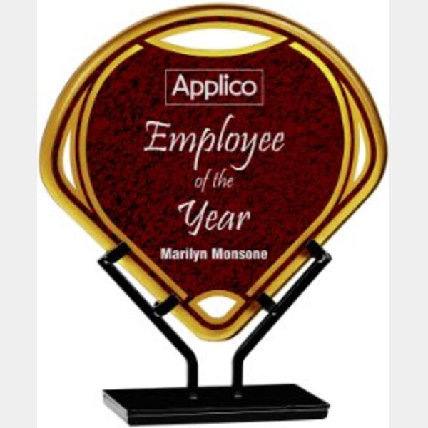 9 1/2" Infinity Fan Acrylic with Iron Stand Thumbnail