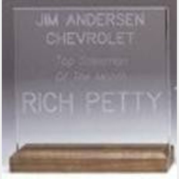 6" x 6" Square Acrylic (Base not included) Thumbnail