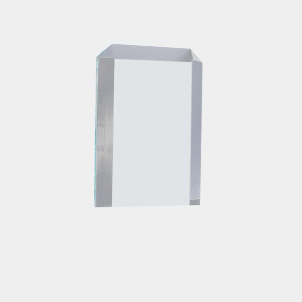 6 1/2" x 9 1/4" Summit Series Rectangular Acrylic Award Upright Only Thumbnail