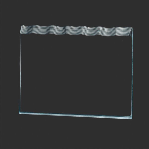 8" x 6 1/2" Tidal Series Jade Acrylic Award Upright Only Thumbnail