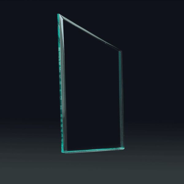 3 3/4" x 6" Zenith Series Jade Acrylic Award-Upright Only Thumbnail