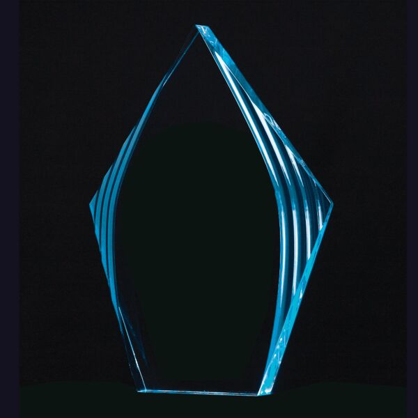 7 3/4" Flame Series Acrylic- Accented Upright Only Thumbnail