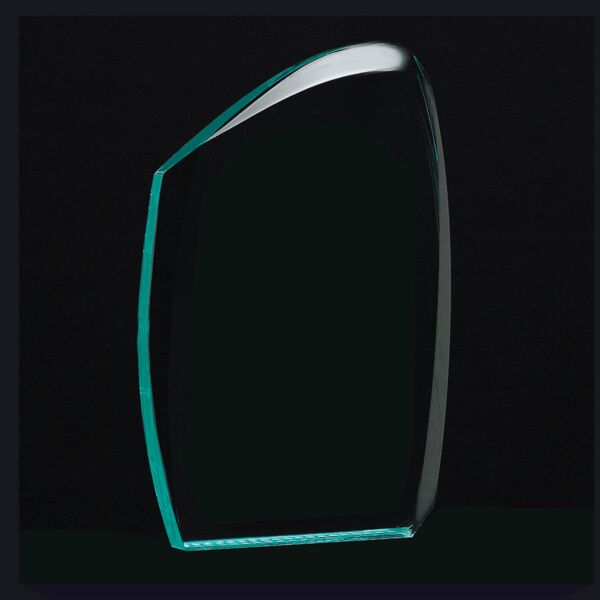 4 1/4" x 7 1/4" Tidal Series Jade Acrylic Award-Upright Only Thumbnail