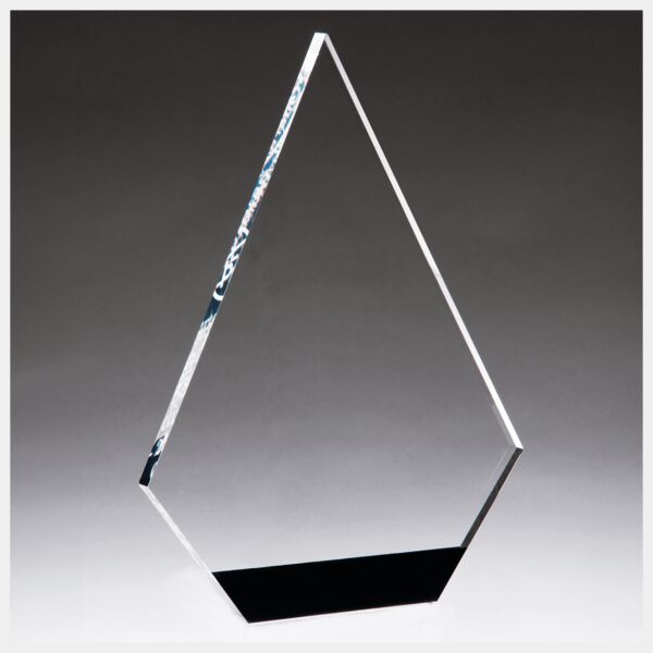 6 1/2" x 9" Diamond Series Acrylic with Accent-Upright Only Thumbnail