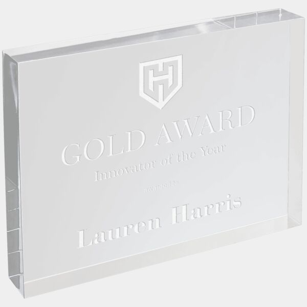 6" X 8" Rectangle Square Cut Acrylic Thumbnail