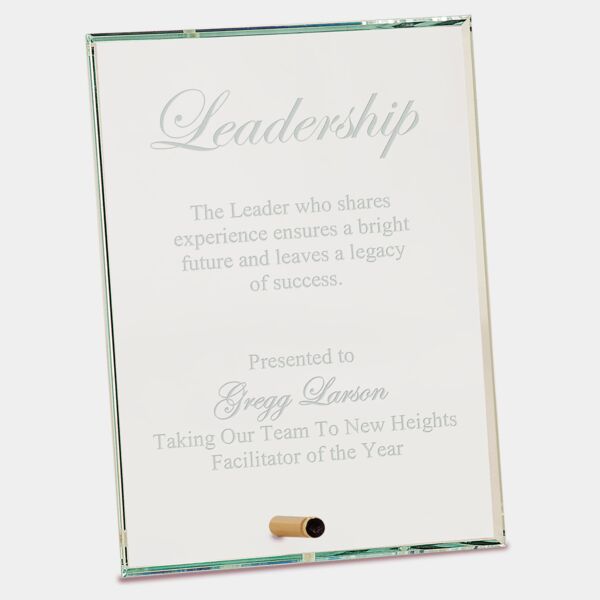 6" x 8" Rectangle CrystalEdge Glass Thumbnail