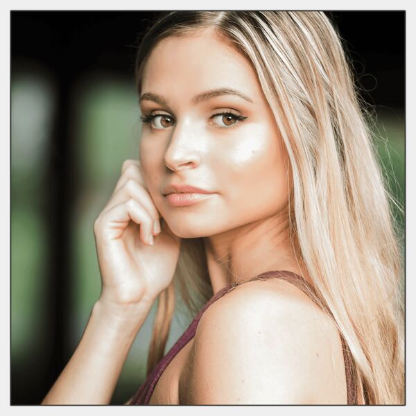 8" x 8" ChromaLuxe Wood Photo Panel with Bevel Edge Thumbnail