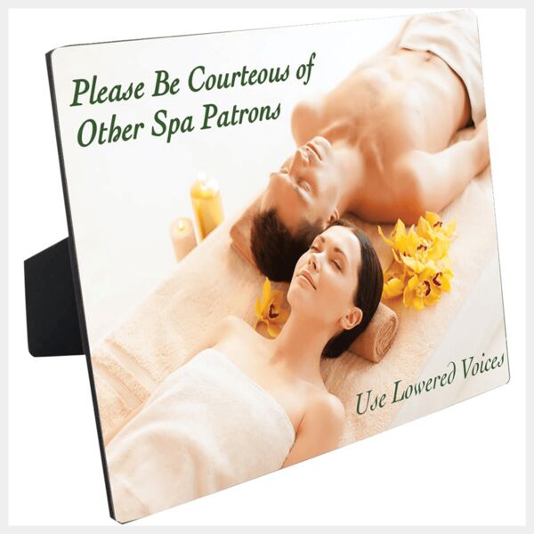 5" x 7" ChromaLuxe Flat Top Photo Panel with Easel Thumbnail