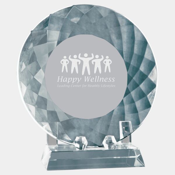 7 3/4" Crystal Plate with Base Thumbnail