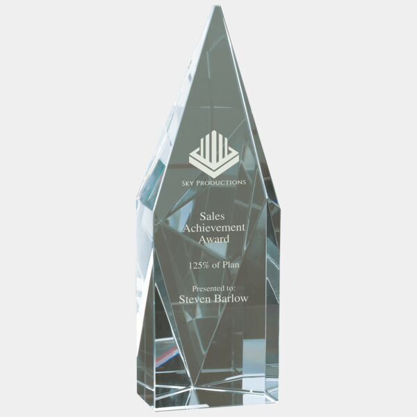 7 3/4" Crystal Diamond Tower Thumbnail