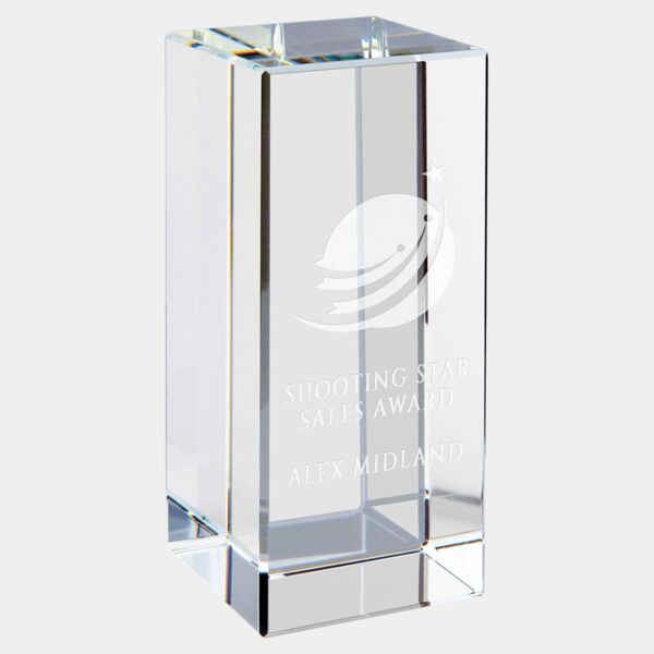 2" x 4 3/4" Crystal Block Thumbnail