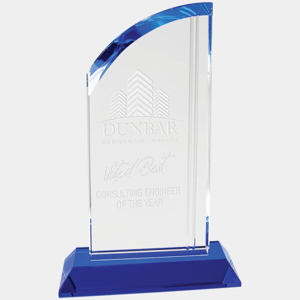 8 3/4" Crystal Arch with Base Thumbnail