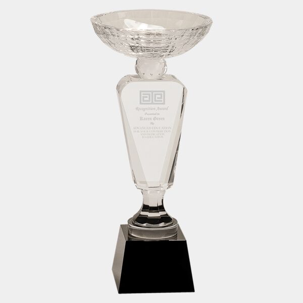 12" Crystal Cup with Pedestal Base Thumbnail