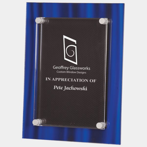 9" x 12" Velvet Stand-Off Acrylic Plaque Thumbnail