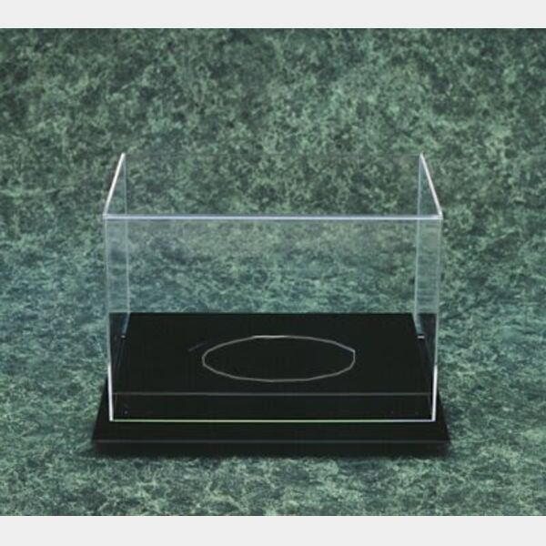 Football Acrylic Display Case with Base Thumbnail