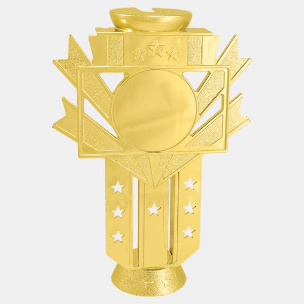 7" Riser/Holder Figure Holds a 2" Insert and a 3 1/2" x 2" Plate Thumbnail