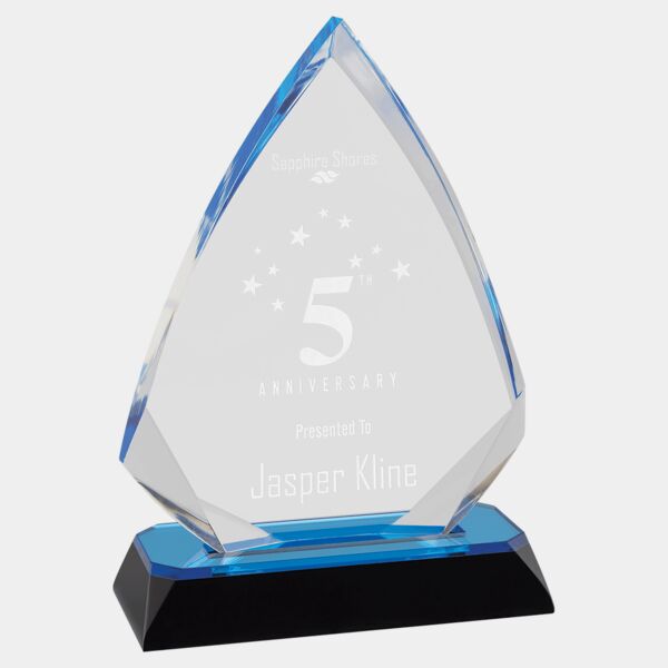 6 3/4" Arrow Diamond Corner Base Impress Acrylic Thumbnail