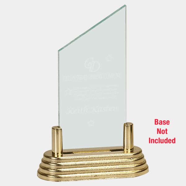 3" x 6" Jade Peak Pop-In Acrylic (Base not included) Thumbnail