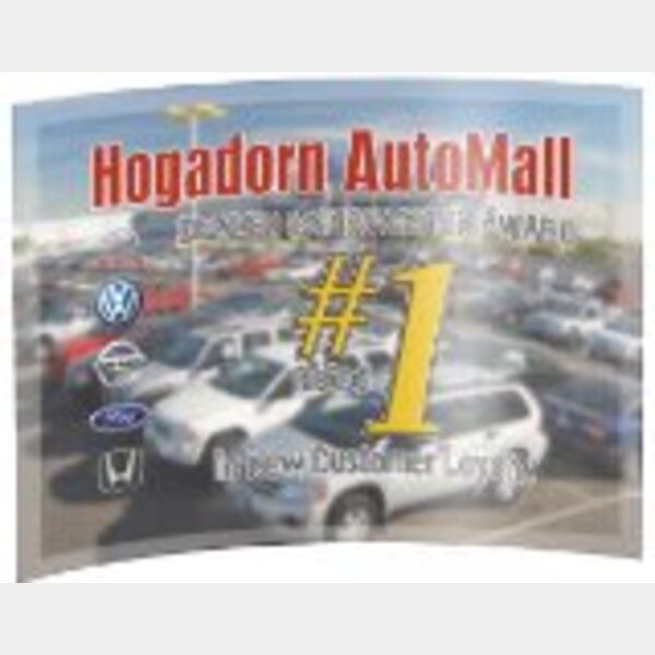 5" x 7" King Coat Glass Crescent Thumbnail