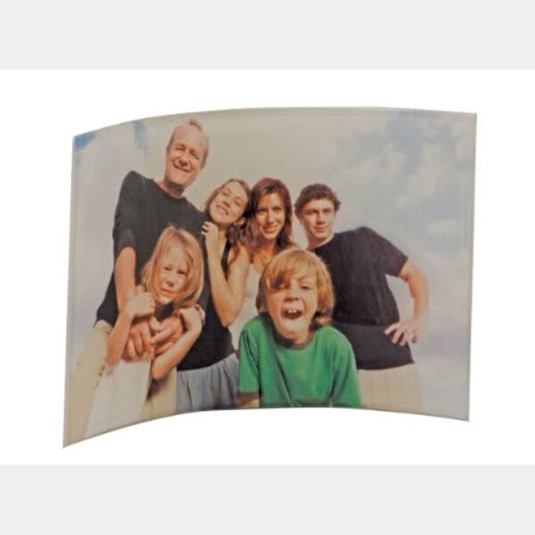 6" x 8" King Coat Glass Crescent Thumbnail