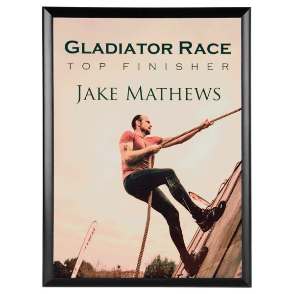 5" x 7" Luster Sub Plaque with Edge and Gloss Finish Thumbnail