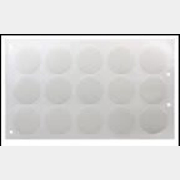 2" Sublimatable Spectrum MATES Discs with Adhesive (15 Discs per Sheet) Thumbnail