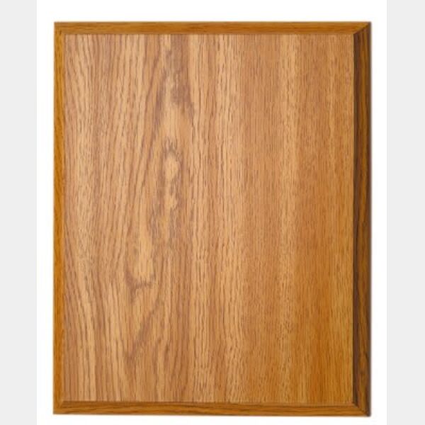 10 1/2" x 13" Oak Finish Plaque Thumbnail