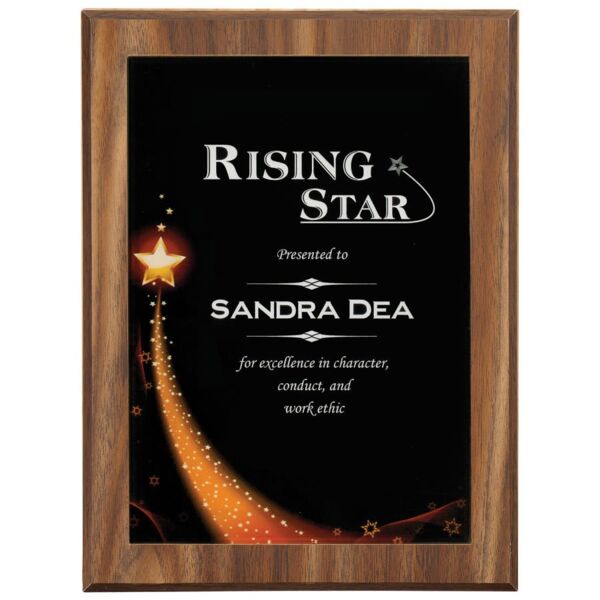 6 7/8" X 9 7/8" Star Galaxy Acrylic Plaque Plate Thumbnail