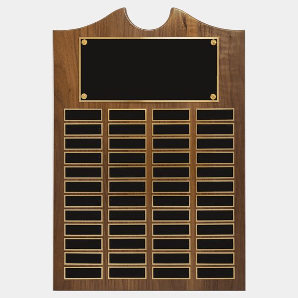 14" x 20" American Roster Plaque w/ 48 Plates Thumbnail