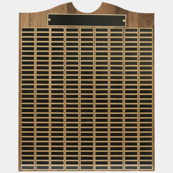 28" x 35" American Roster Plaque w/ 270 Plates Thumbnail