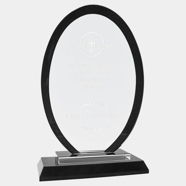 7 1/2" Oval Regal Glass Thumbnail