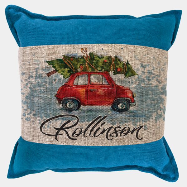 40" x 8" Sublimatable Burlap Pillow Wrap Thumbnail