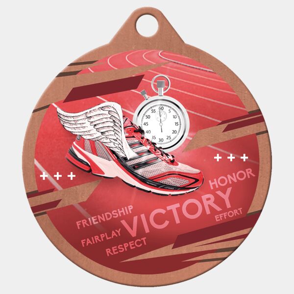 2" Inspire Track Medal Thumbnail