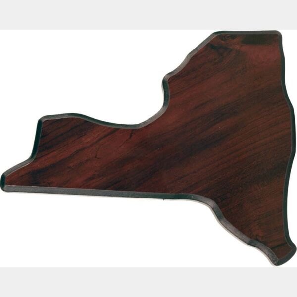 8" x 9 1/2" Finish Edge New York State Plaque Thumbnail