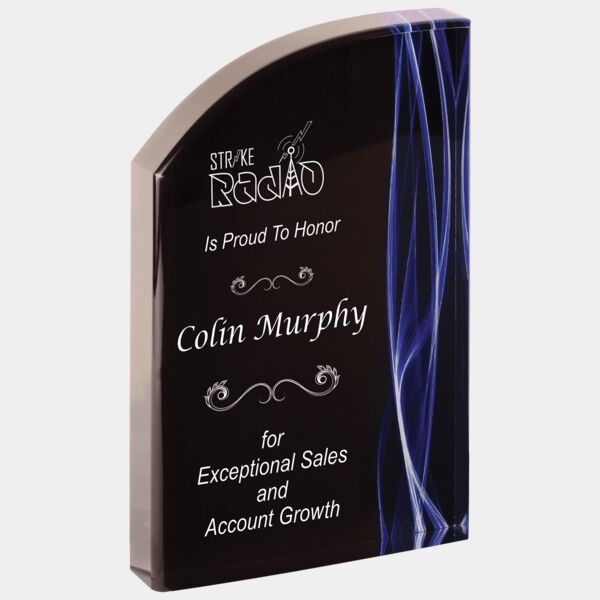 8" Wave Vapor Acrylic Thumbnail