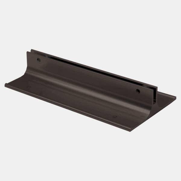 5", Kota Pro Aluminum Corridor Bracket, Fits 1/8" Thick Plastic Insert Thumbnail