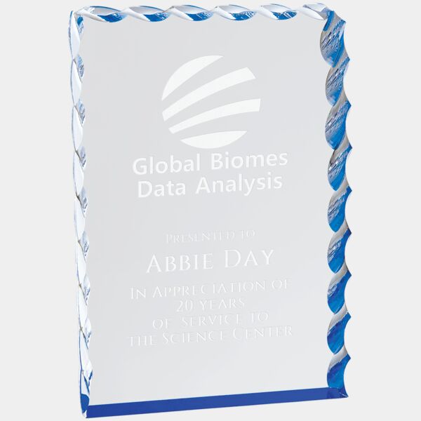 5" x 7" Wave Edge Acrylic Thumbnail