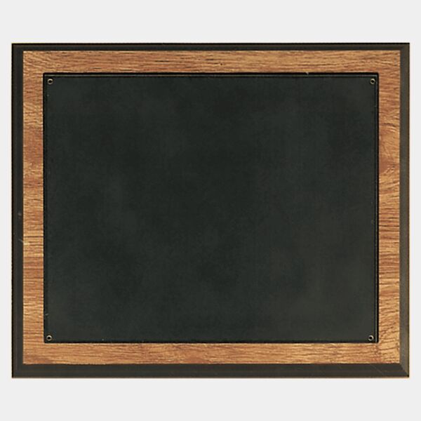 10 1/2" x 13" Oak Laminated Photo/Certificate Plaque with Acrylic Cover Thumbnail