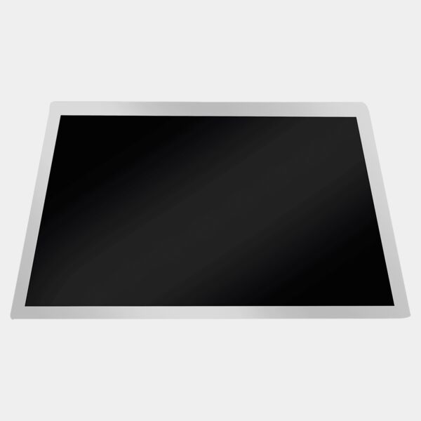 1 1/2" x 2 7/8" Laserable Aluminum Plate with Border Thumbnail