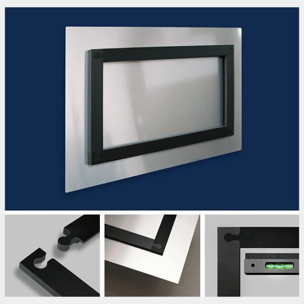 12 x 24 Photo 4-Way French Cleat Hanging System Thumbnail